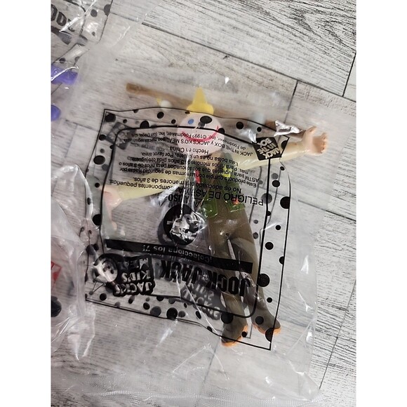 Jack in the Box 1999 "Jock Jack" Complete Set of 7 Toys SEALED y2k Kids Meal - Picture 8 of 8